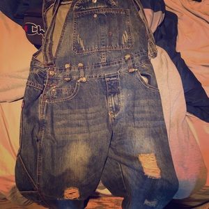 Retro FUBU Overalls